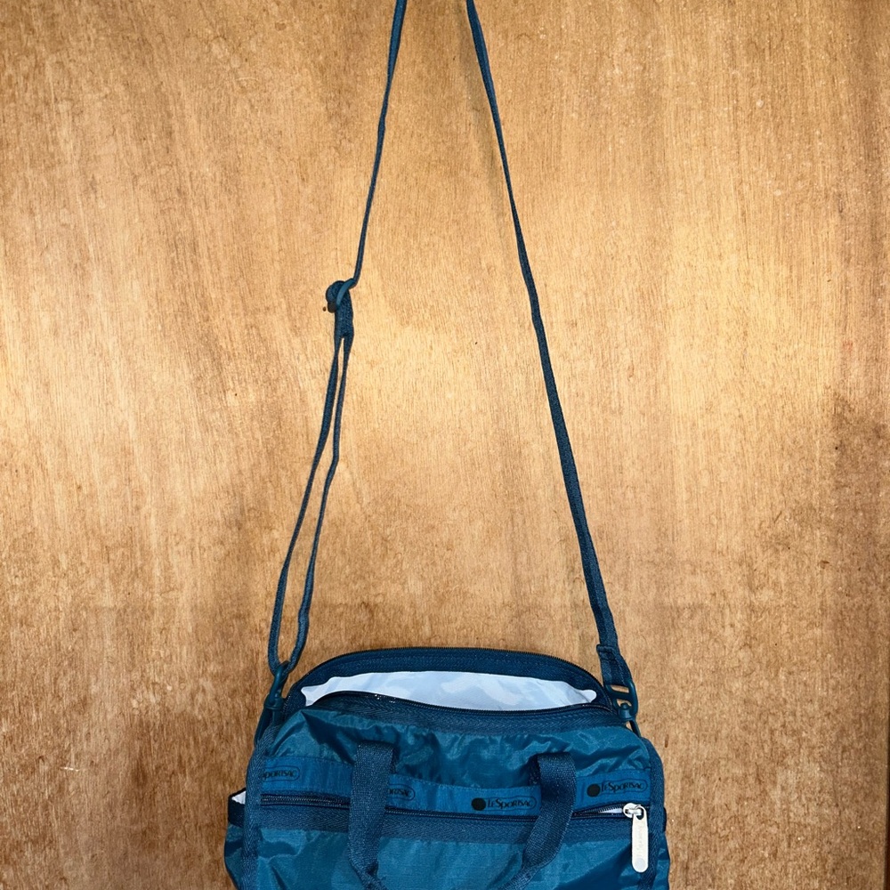 Lesportsac Blue Crossbody Bag with handles